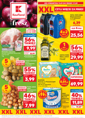 Leták Kaufland Polsko 11.9.-17.9.2025 - Noviny týdne