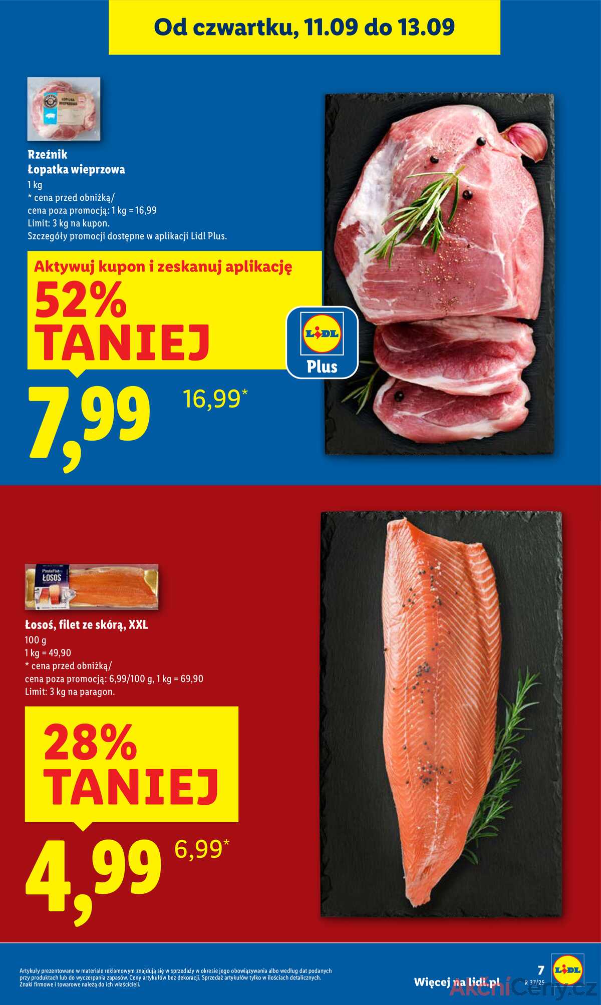 Leták Lidl Polsko 11.9.-13.9.2025 strana 7