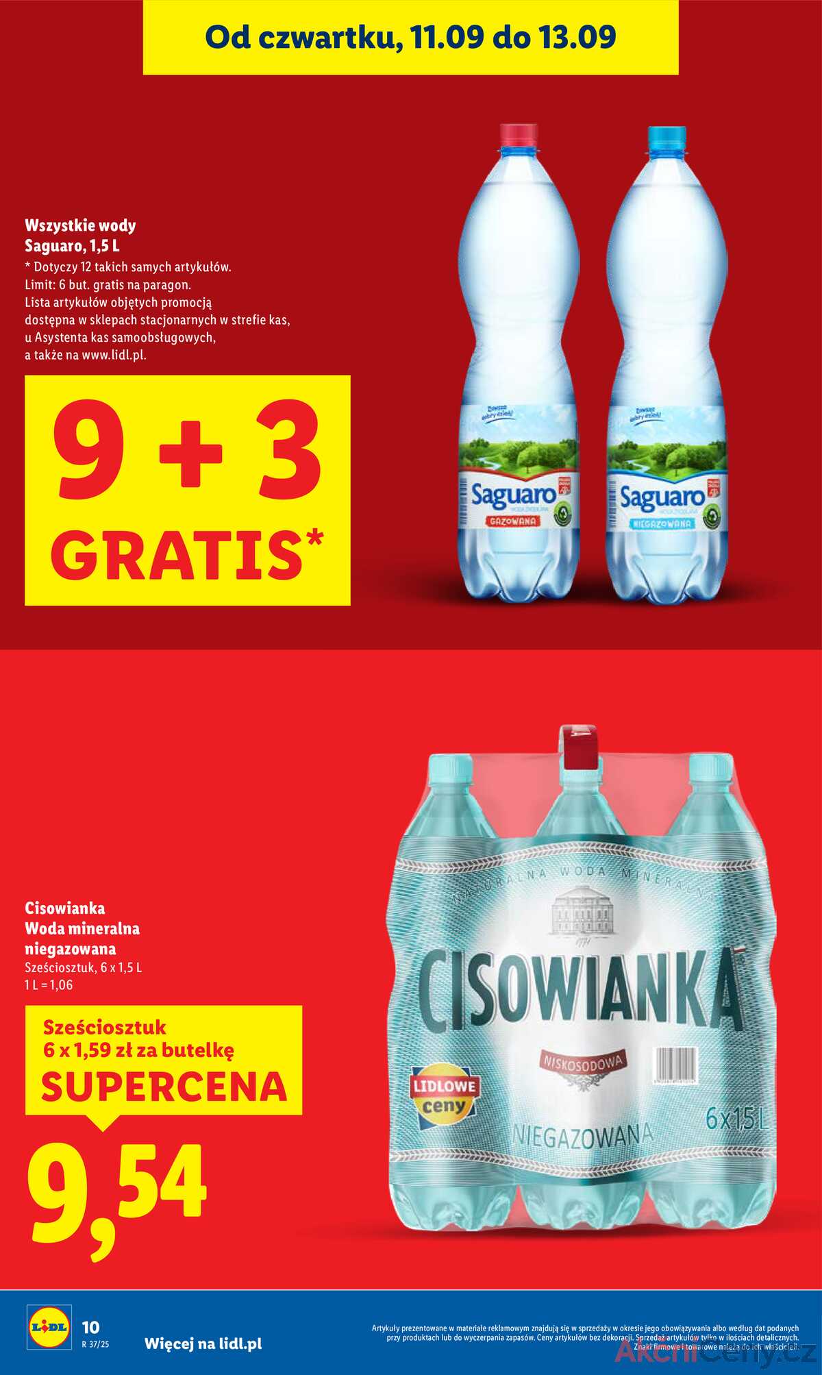 Leták Lidl Polsko 11.9.-13.9.2025 strana 10