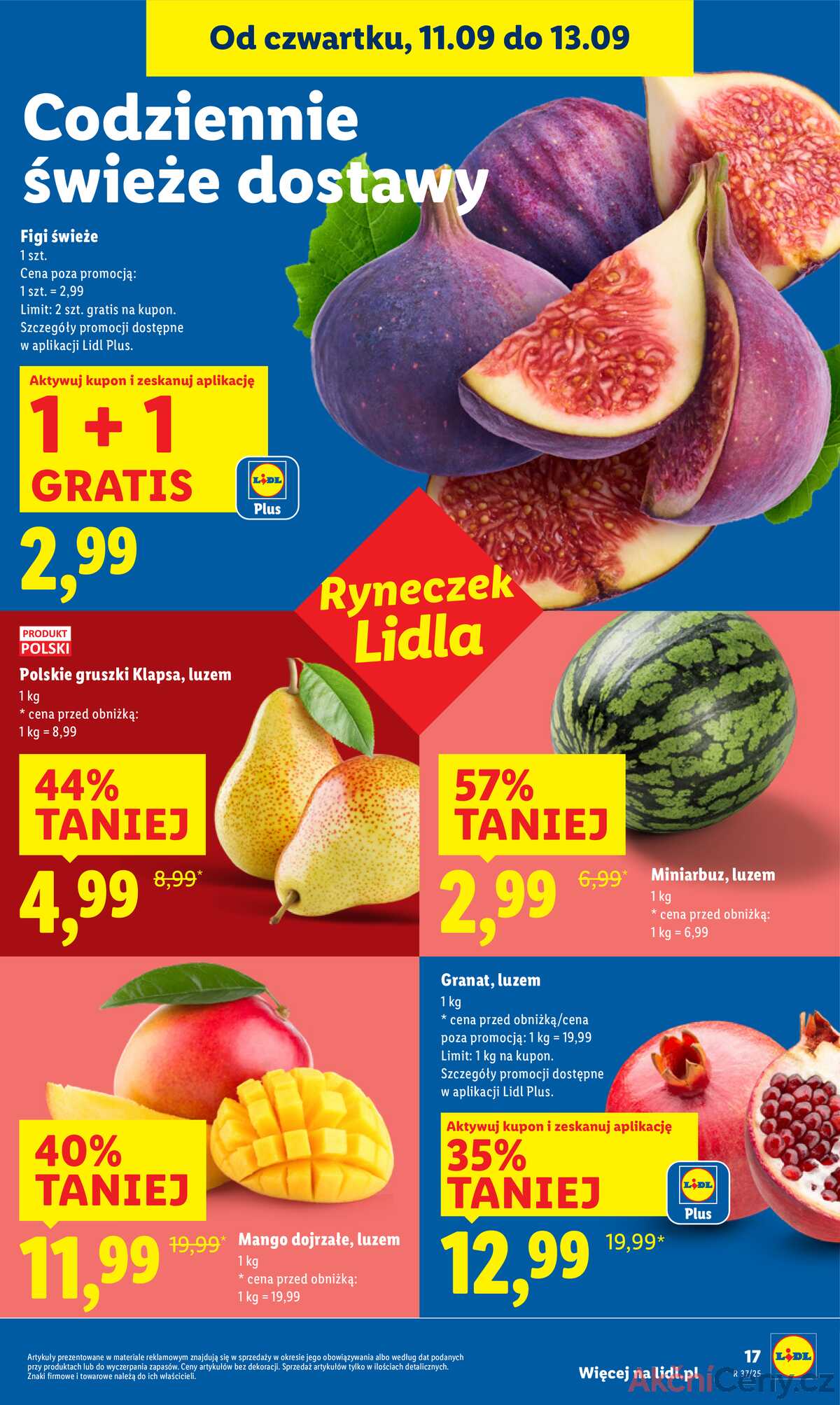 Leták Lidl Polsko 11.9.-13.9.2025 strana 19
