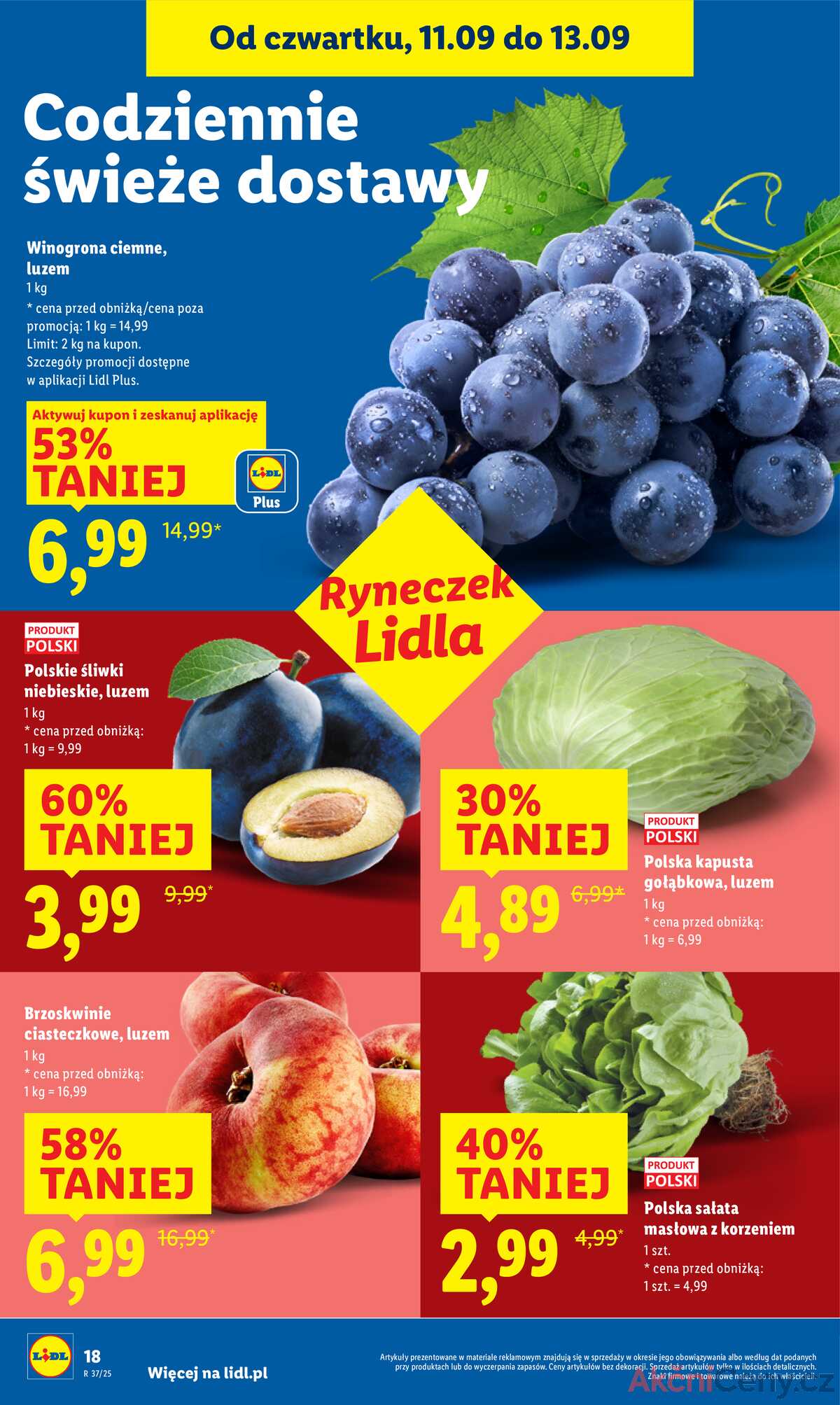Leták Lidl Polsko 11.9.-13.9.2025 strana 20