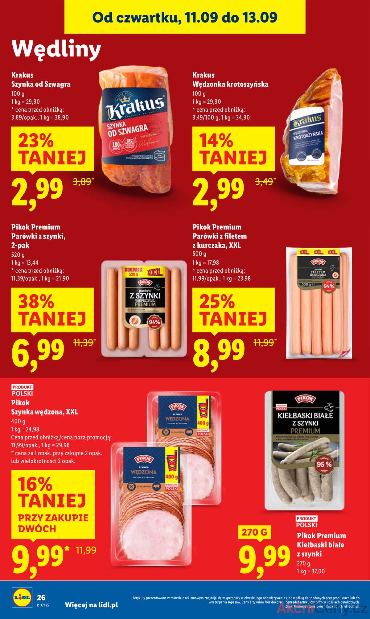 Leták Lidl Polsko 11.9.-13.9.2025 strana 28
