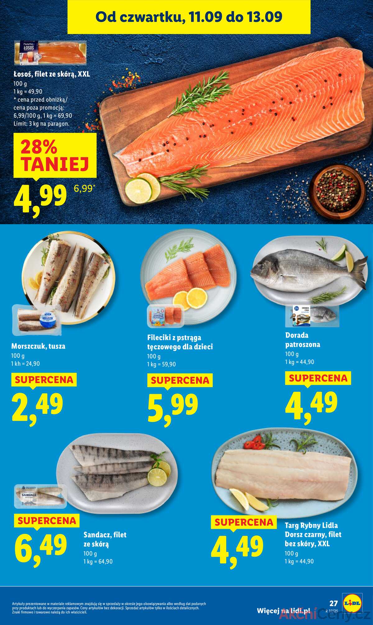 Leták Lidl Polsko 11.9.-13.9.2025 strana 29