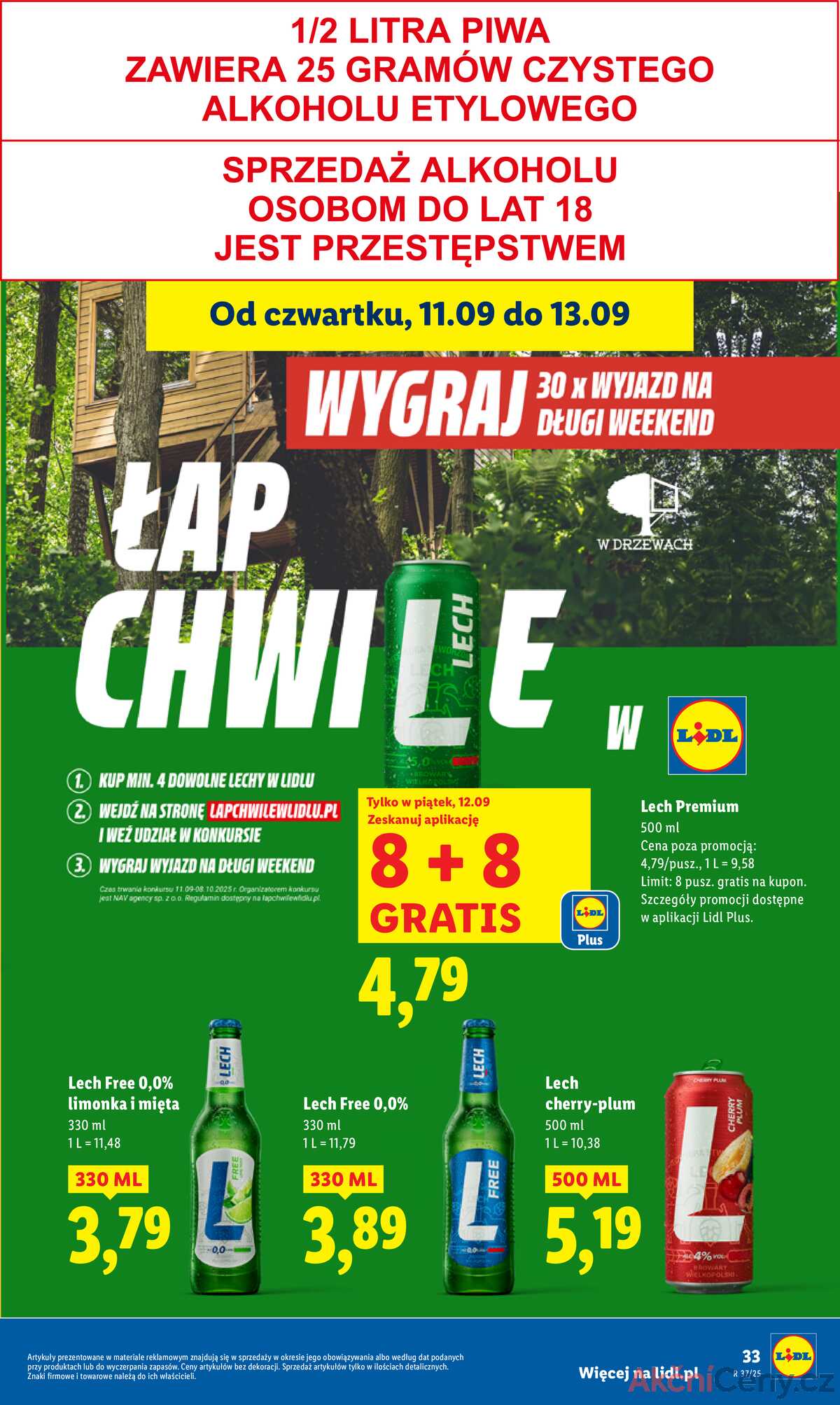 Leták Lidl Polsko 11.9.-13.9.2025 strana 37