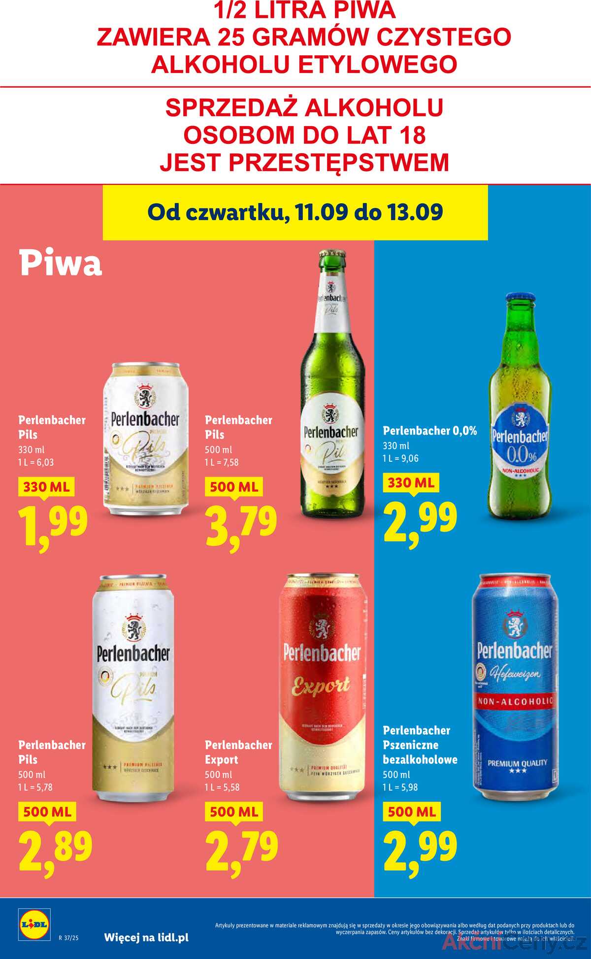 Leták Lidl Polsko 11.9.-13.9.2025 strana 38