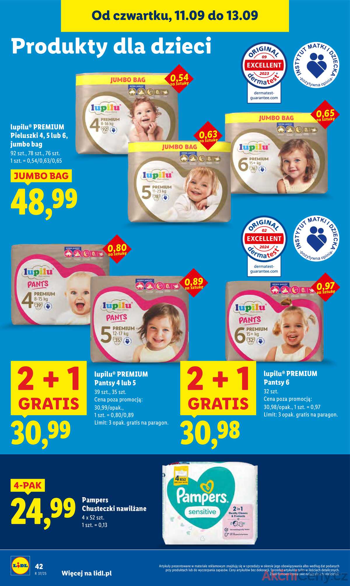 Leták Lidl Polsko 11.9.-13.9.2025 strana 48