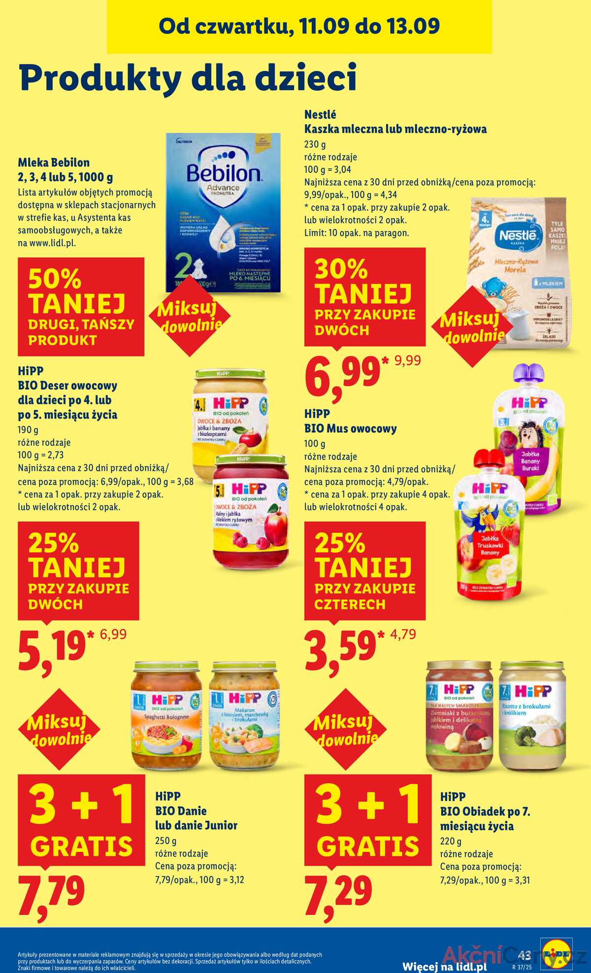 Leták Lidl Polsko 11.9.-13.9.2025 strana 49