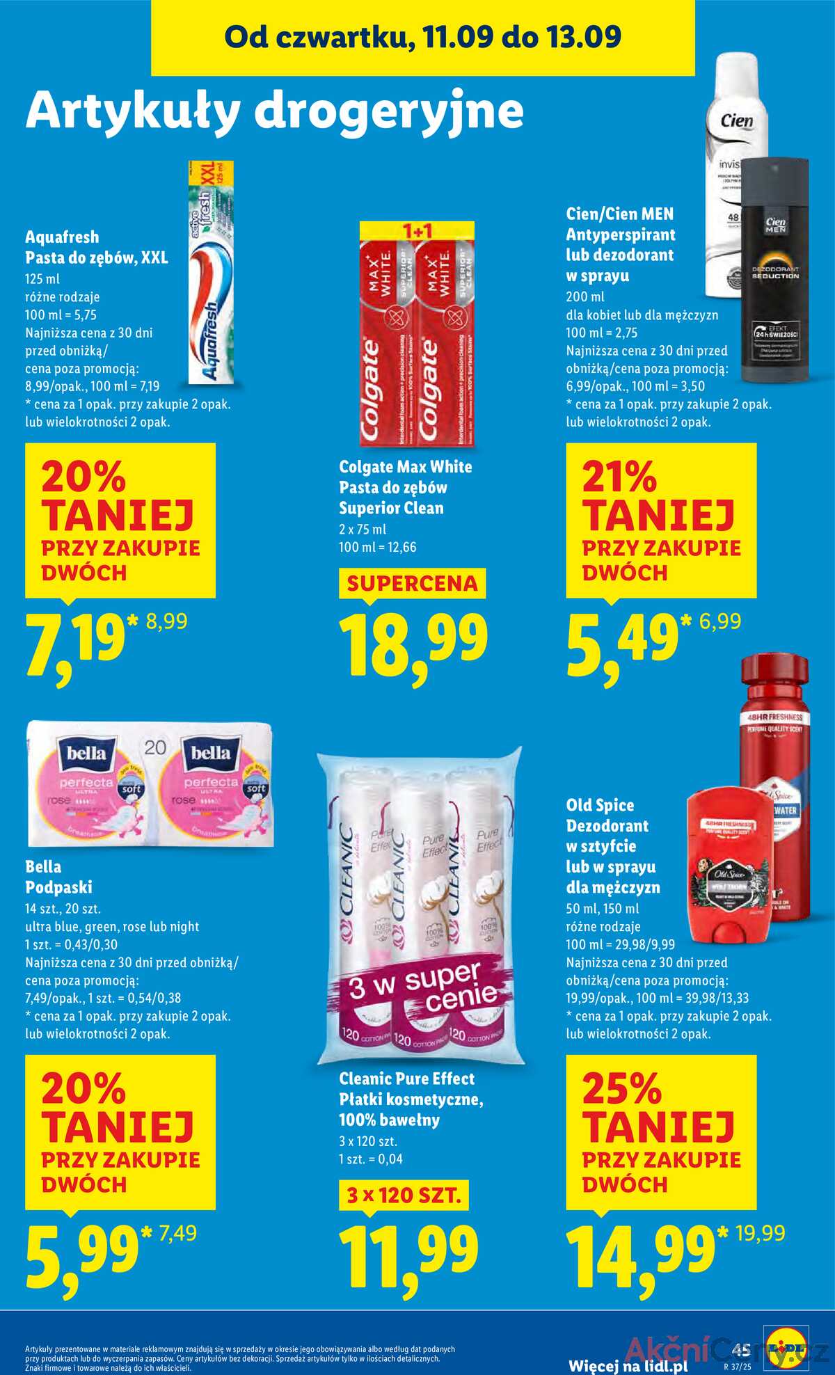 Leták Lidl Polsko 11.9.-13.9.2025 strana 51