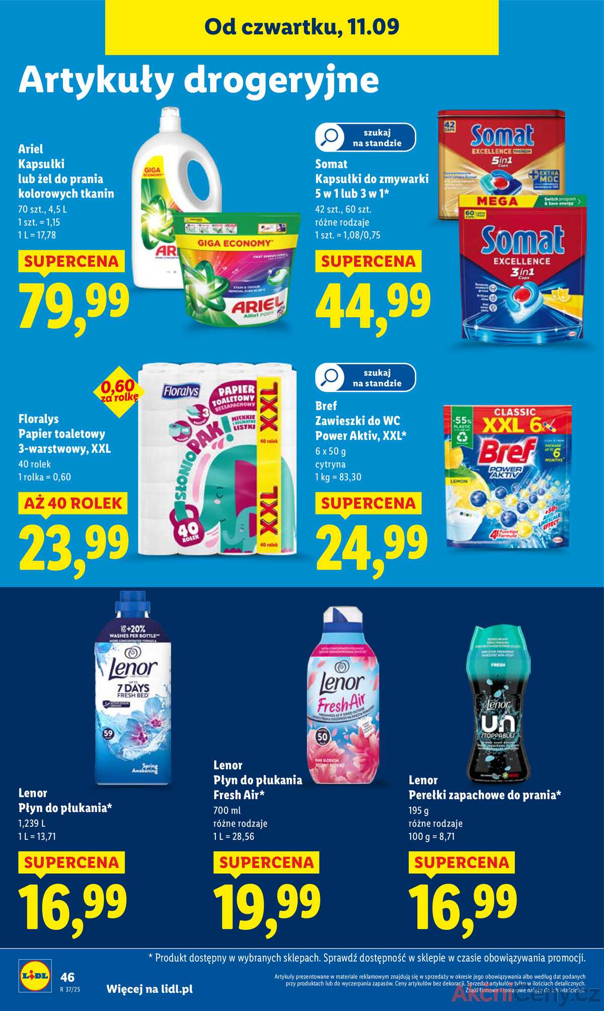Leták Lidl Polsko 11.9.-13.9.2025 strana 52
