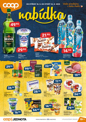 COOP Východočeský region do 24.9.