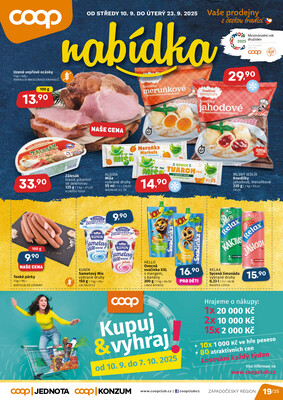 COOP Západočeský region do 24.9.