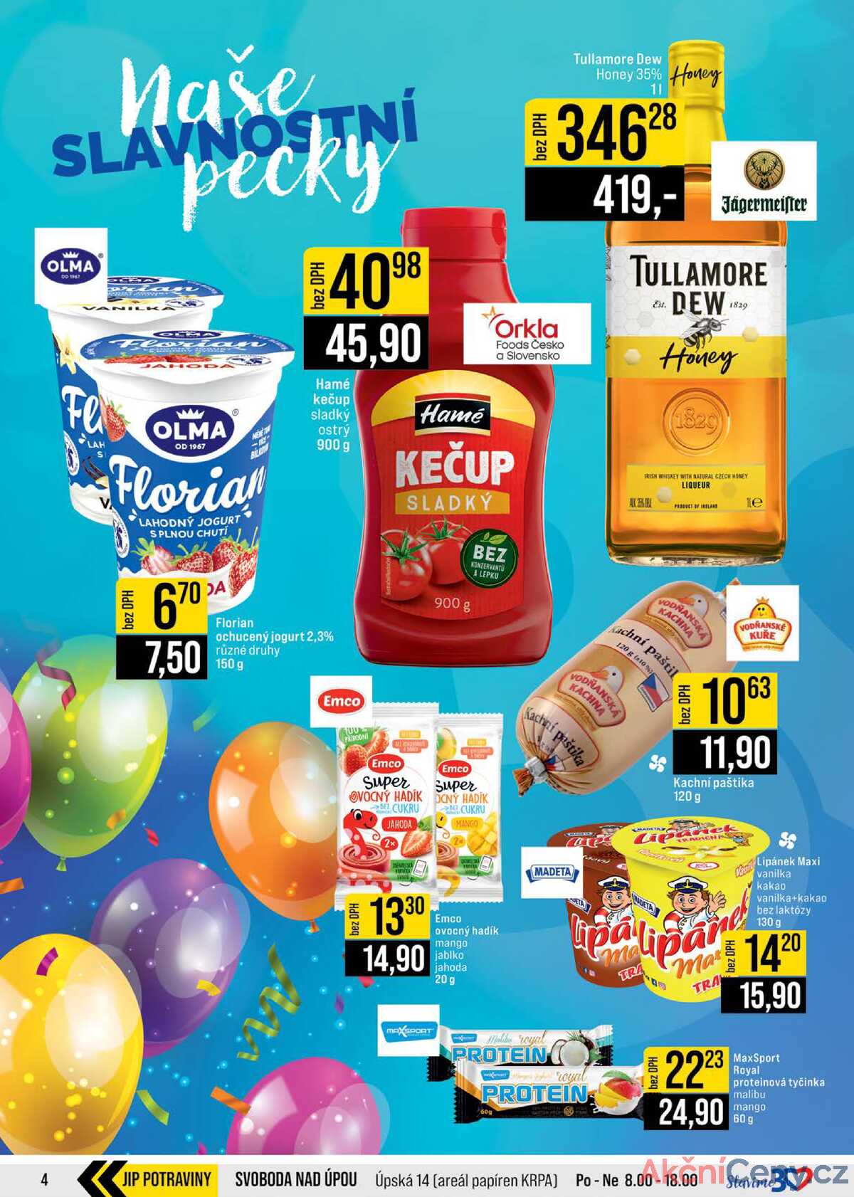 JIP Cash & Carry Brno, Praha, Ostrava, Jilemnice, Pardubice, Ostrava, Karlovy Vary, Olomouc a Zlín 10.9. - 16.9. strana 4