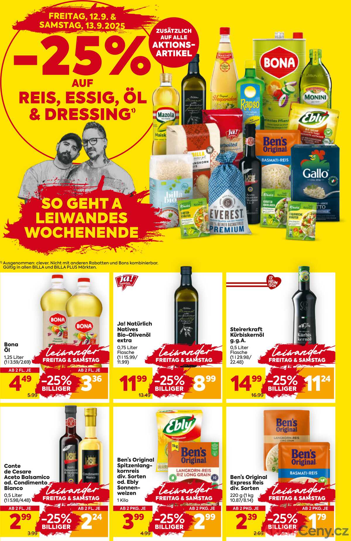 Leták BILLA Rakousko 11.9.-17.9.2025 - BILLA&BILLA PLUS strana 2