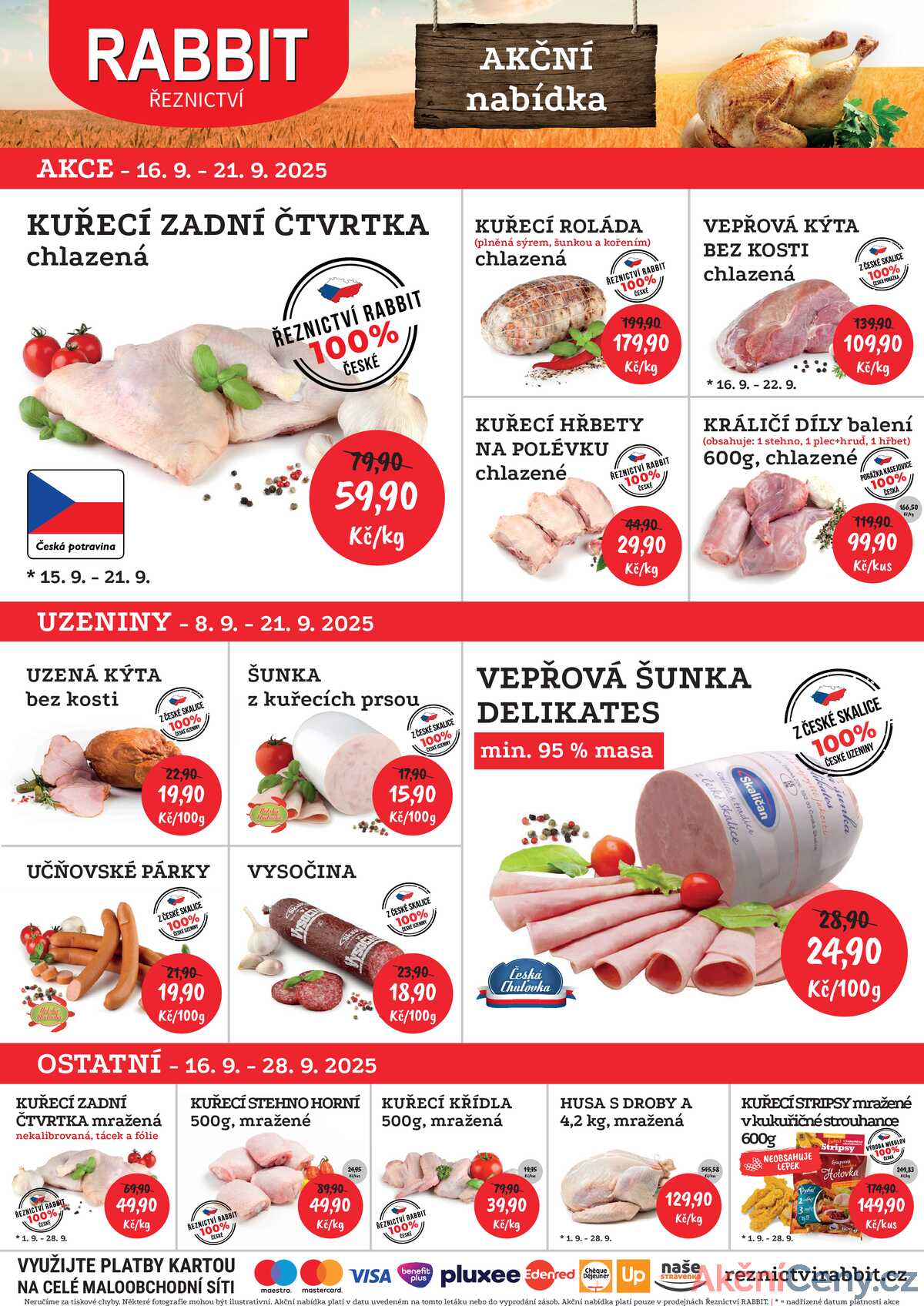 RABBIT řeznictví od 15.9. do 21.9.2025 strana 1