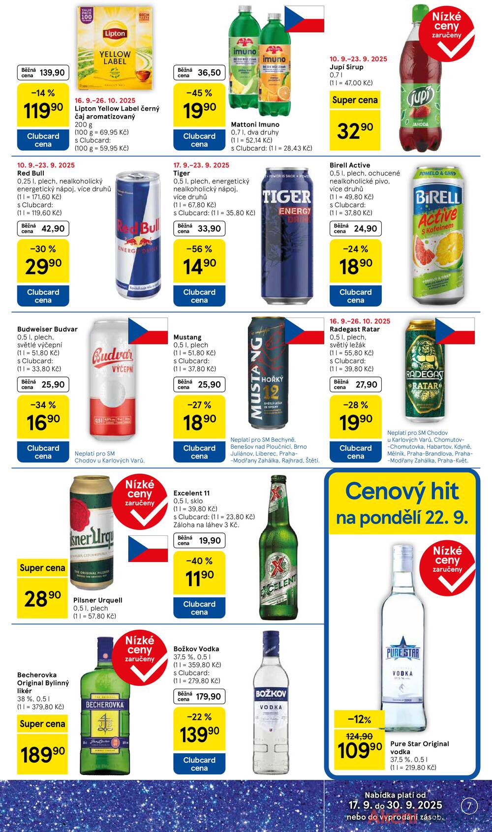 Leták Tesco - Tesco supermarkety od 17.9. do 23.9.2025 - strana 7