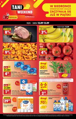 Leták Biedronka Polsko 12.9.-13.9.2025