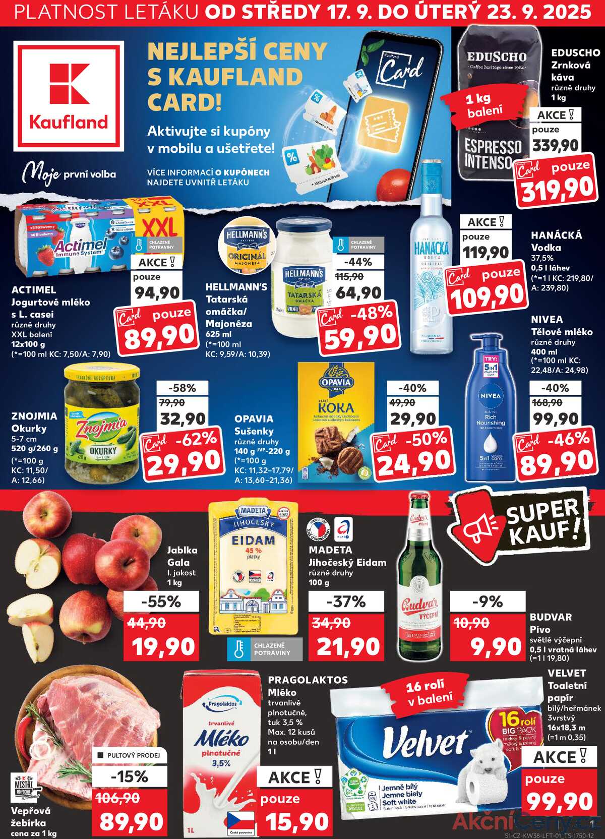 Kaufland 17.9. - 23.9. - Kaufland - Litoměřice strana 1