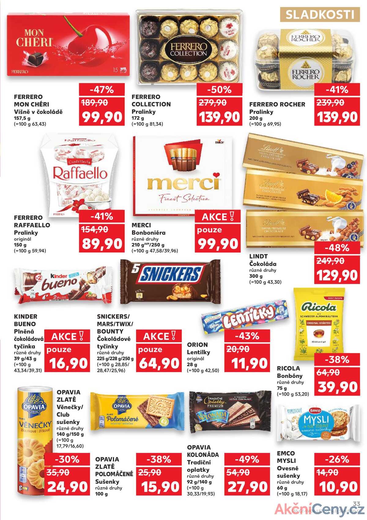 Kaufland 17.9. - 23.9. - Kaufland - Prostějov (Okružní ulice) strana 33