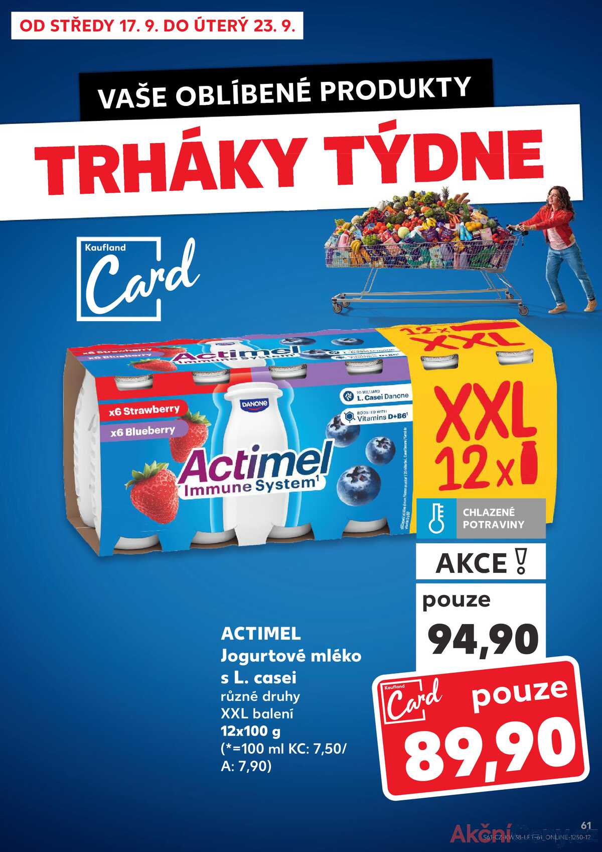 Kaufland 17.9. - 23.9. - Kaufland - Prostějov (Okružní ulice) strana 61