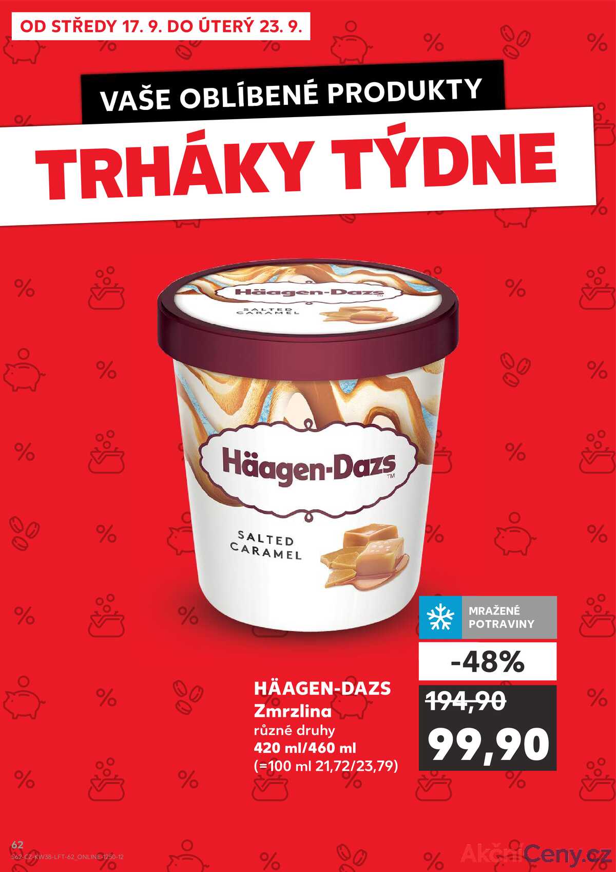 Kaufland 17.9. - 23.9. - Kaufland - Prostějov (Okružní ulice) strana 62