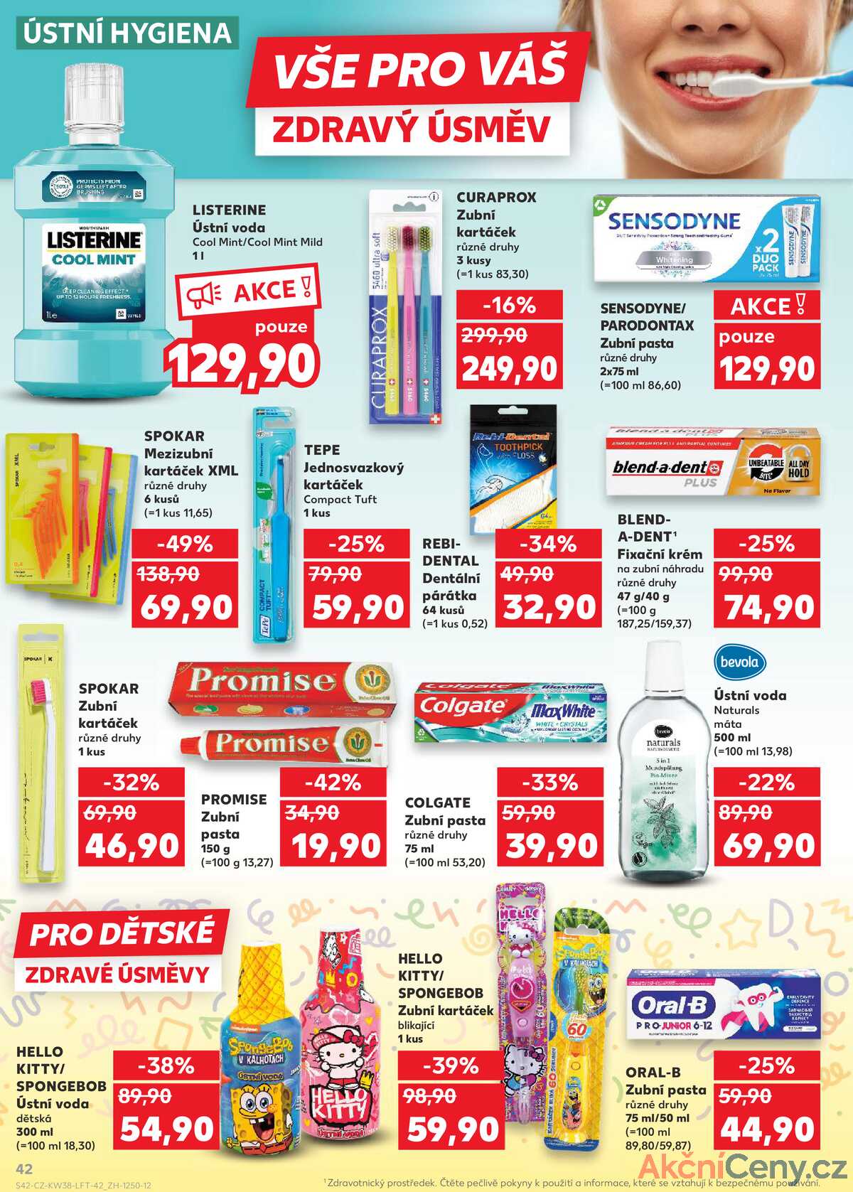 Kaufland 17.9. - 23.9. - Kaufland - Prostějov (Olomoucká) strana 42