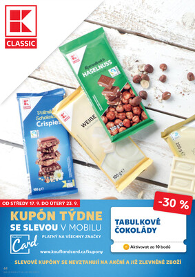 Kaufland 17.9. - 23.9. - Kaufland - Cheb