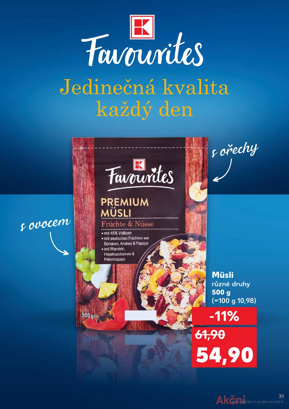 Leták Kaufland - Kaufland 17.9. - 23.9. - Kaufland - Rakovník (ul. Luženská) - strana 31