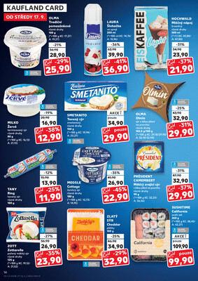 Kaufland 17.9. - 23.9. - Kaufland - Rakovník (ul. Luženská)