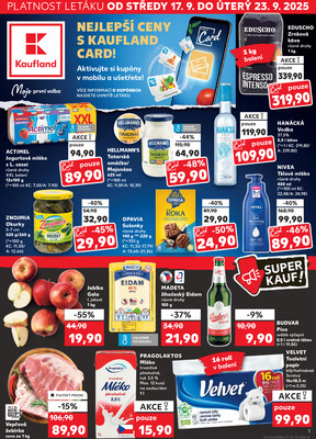 Leták Kaufland 17.9. - 23.9. - Kaufland - Kolín
