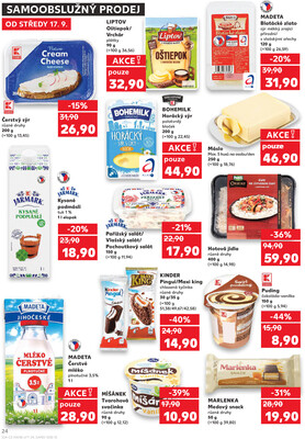 Kaufland 17.9. - 23.9. - Kaufland - Znojmo (Dukelských bojovníků)