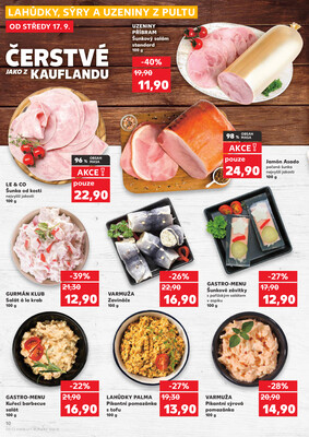 Kaufland 17.9. - 23.9. - Kaufland - Praha 8 (Libeň)