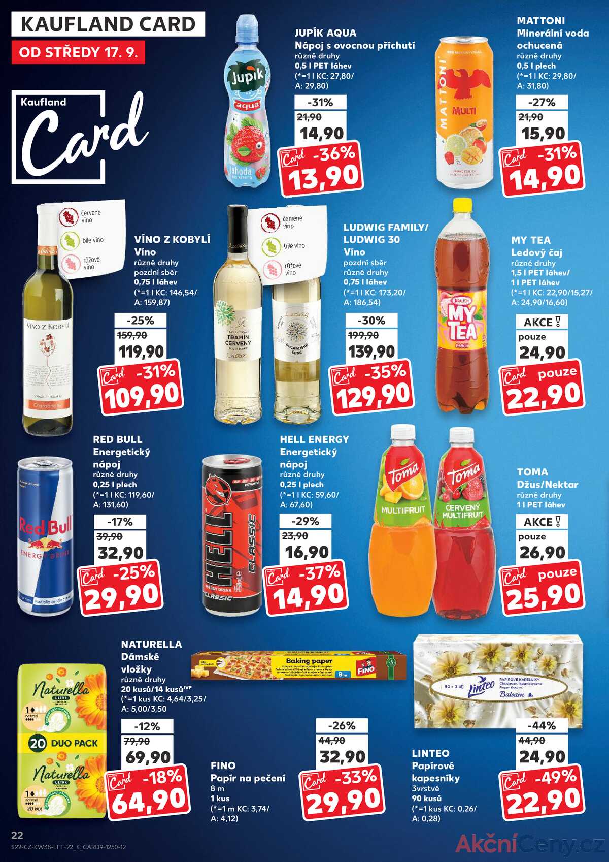 Kaufland 17.9. - 23.9. - Kaufland - Opava - Kateřinky strana 22
