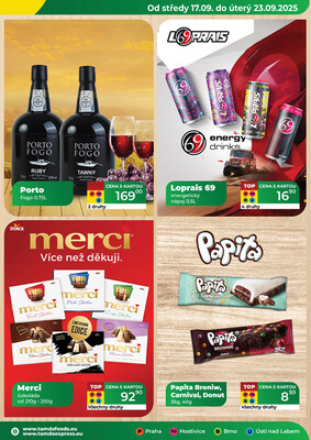 Tamda Foods od 17.9. do 23.9.2025