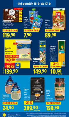 Lidl od 15.9. do 17.9.2025