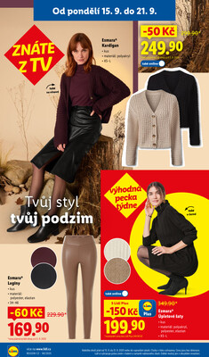 Lidl od 15.9. do 17.9.2025