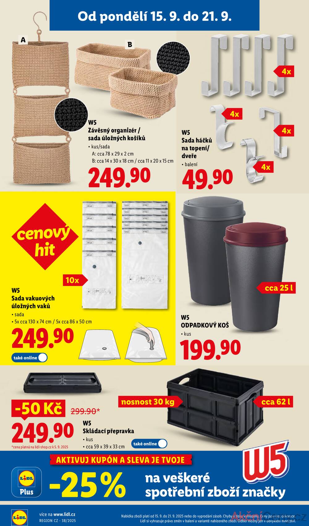 Leták Lidl - Lidl Spotřební zboží 15.9. - 21.9. - strana 10