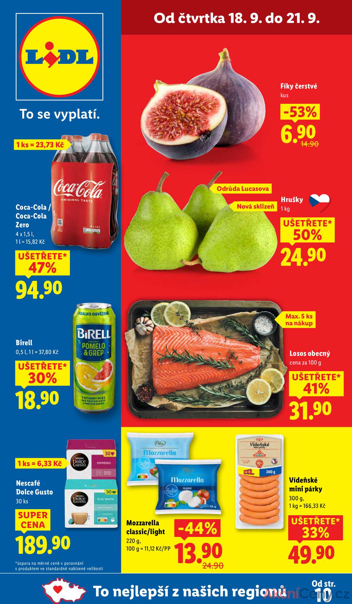 Lidl Čtvrtek od 18.9. do 21.9.2025 strana 1