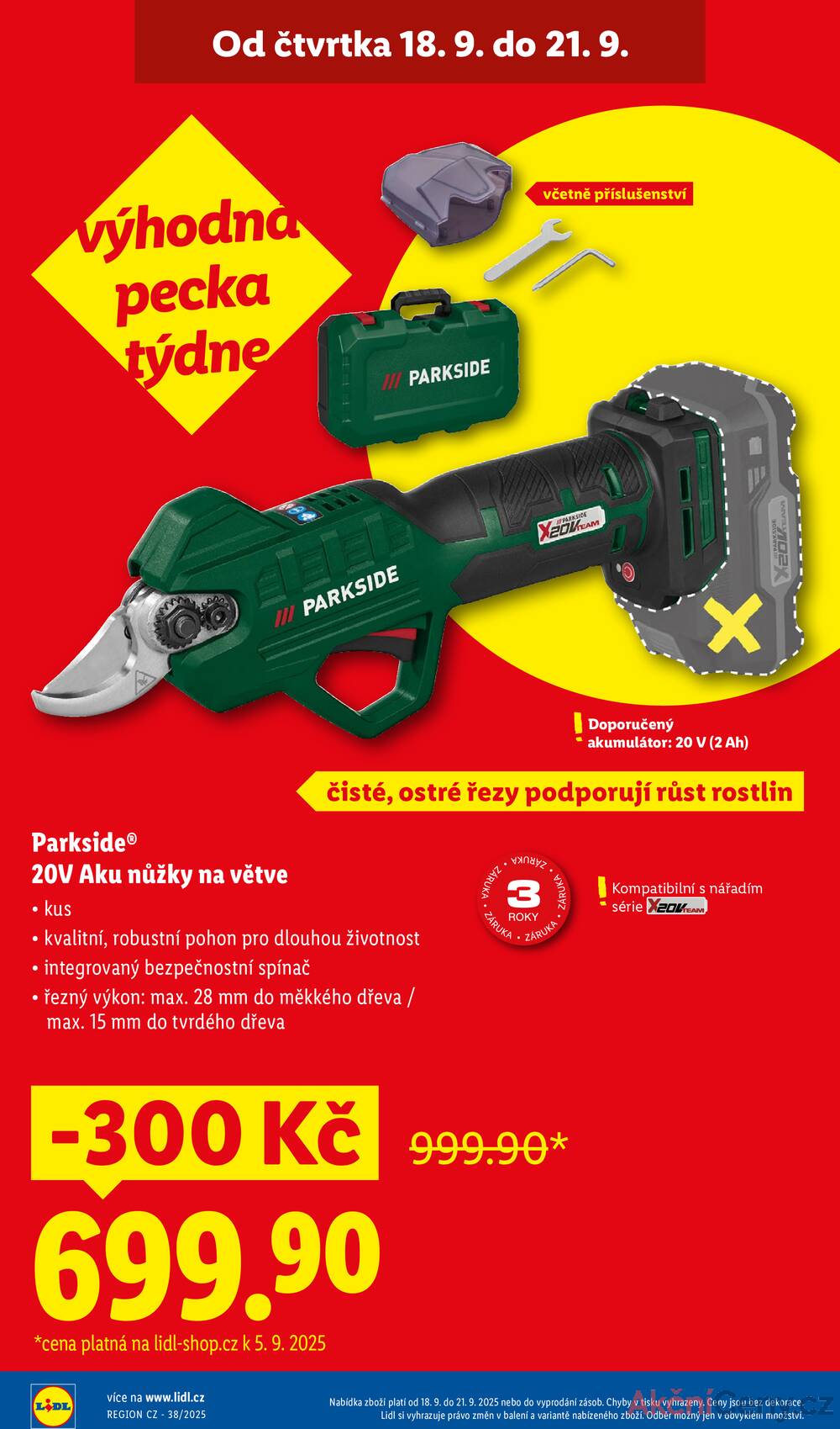 Leták Lidl - Lidl Čtvrtek od 18.9. do 21.9.2025 - strana 8