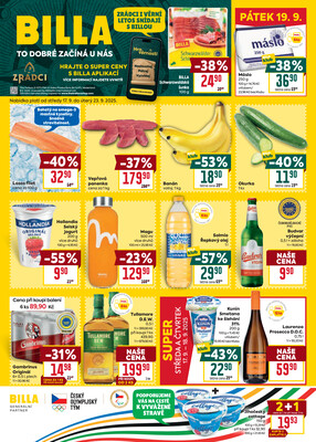 Billa malý leták od 17.9. do 23.9.2025