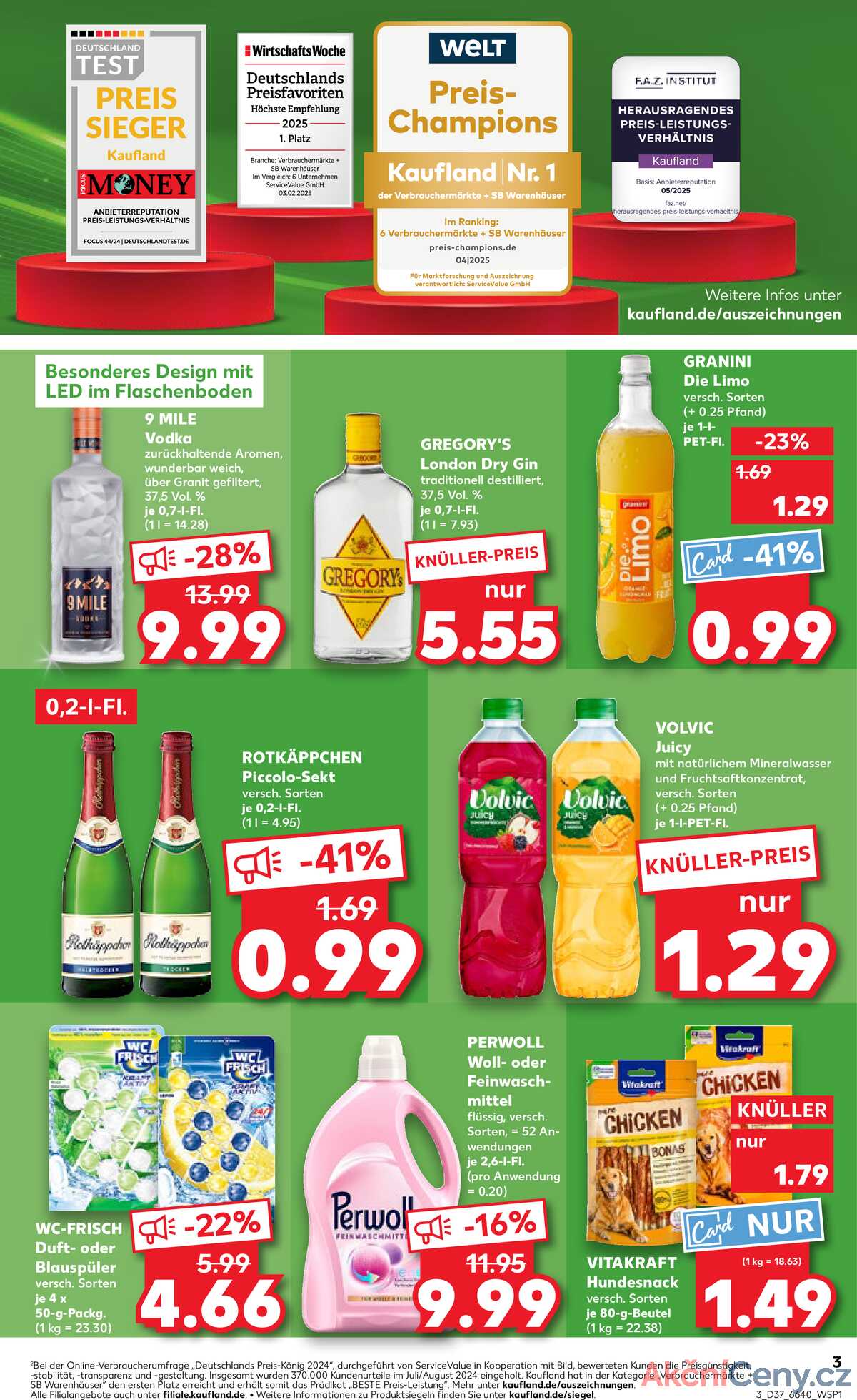 Leták Kaufland Německo 14.9.-17.9.2025 strana 3
