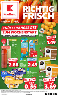 Leták Kaufland Německo 14.9.-17.9.2025