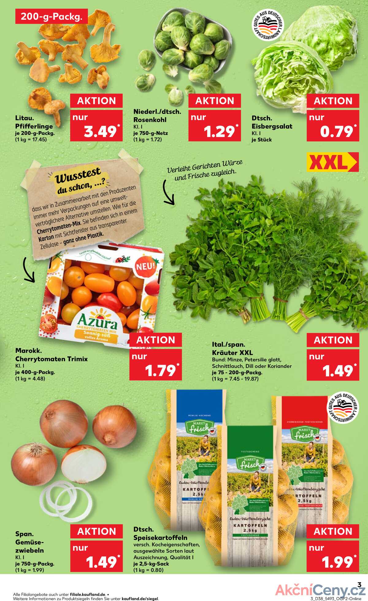 Leták Kaufland Německo 18.9.-24.9.2025 strana 3