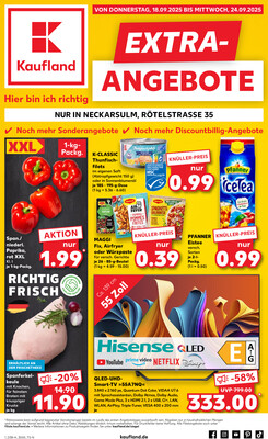 Leták Kaufland Německo 18.9.-24.9.2025