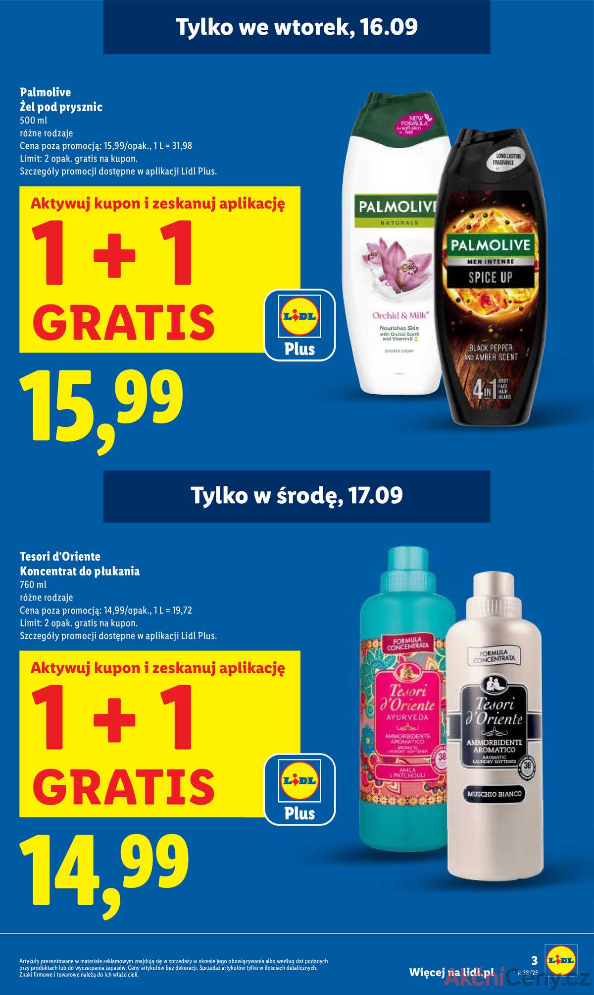 Leták Lidl Polsko 15.9.-17.9.2025 strana 3