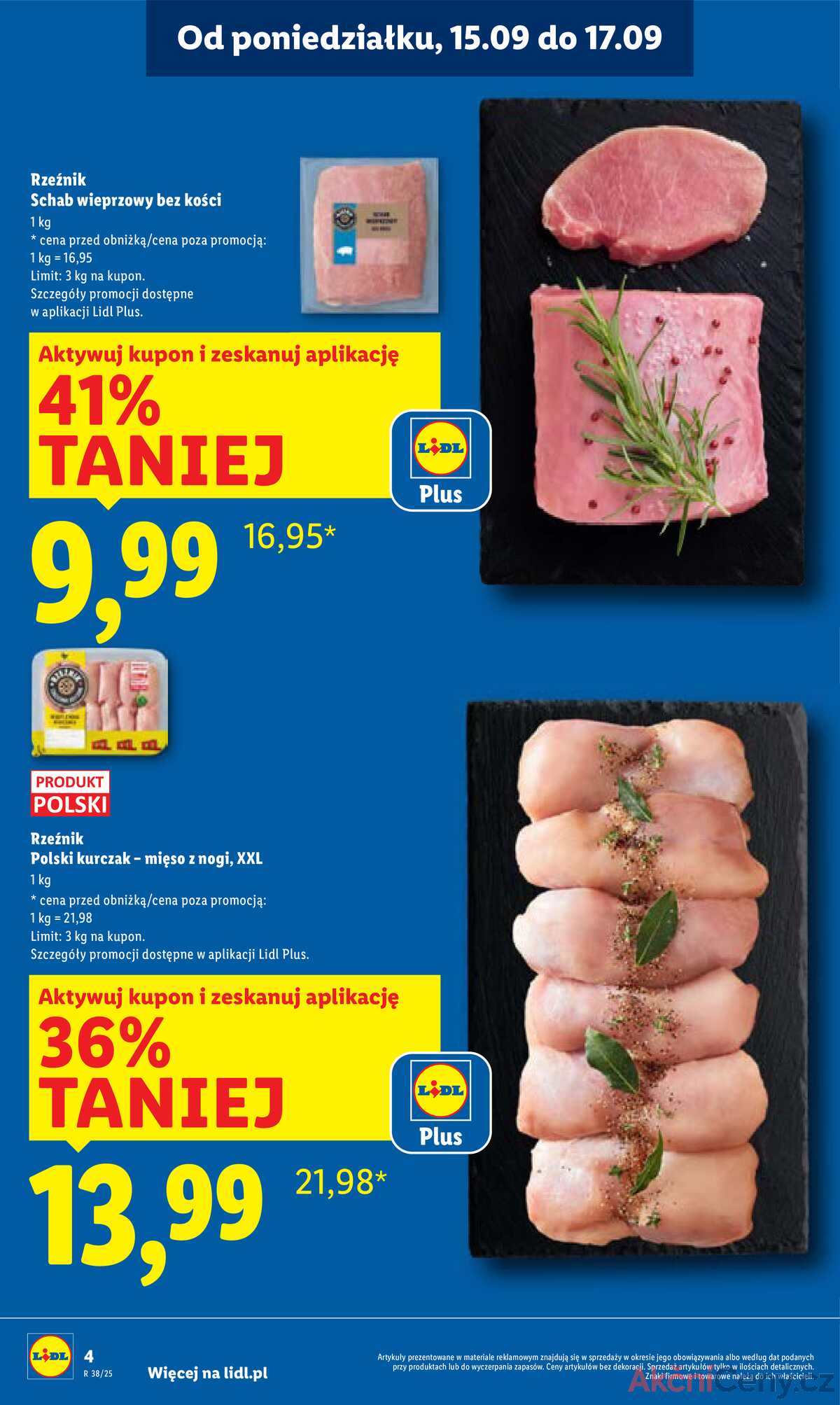 Leták Lidl Polsko 15.9.-17.9.2025 strana 4