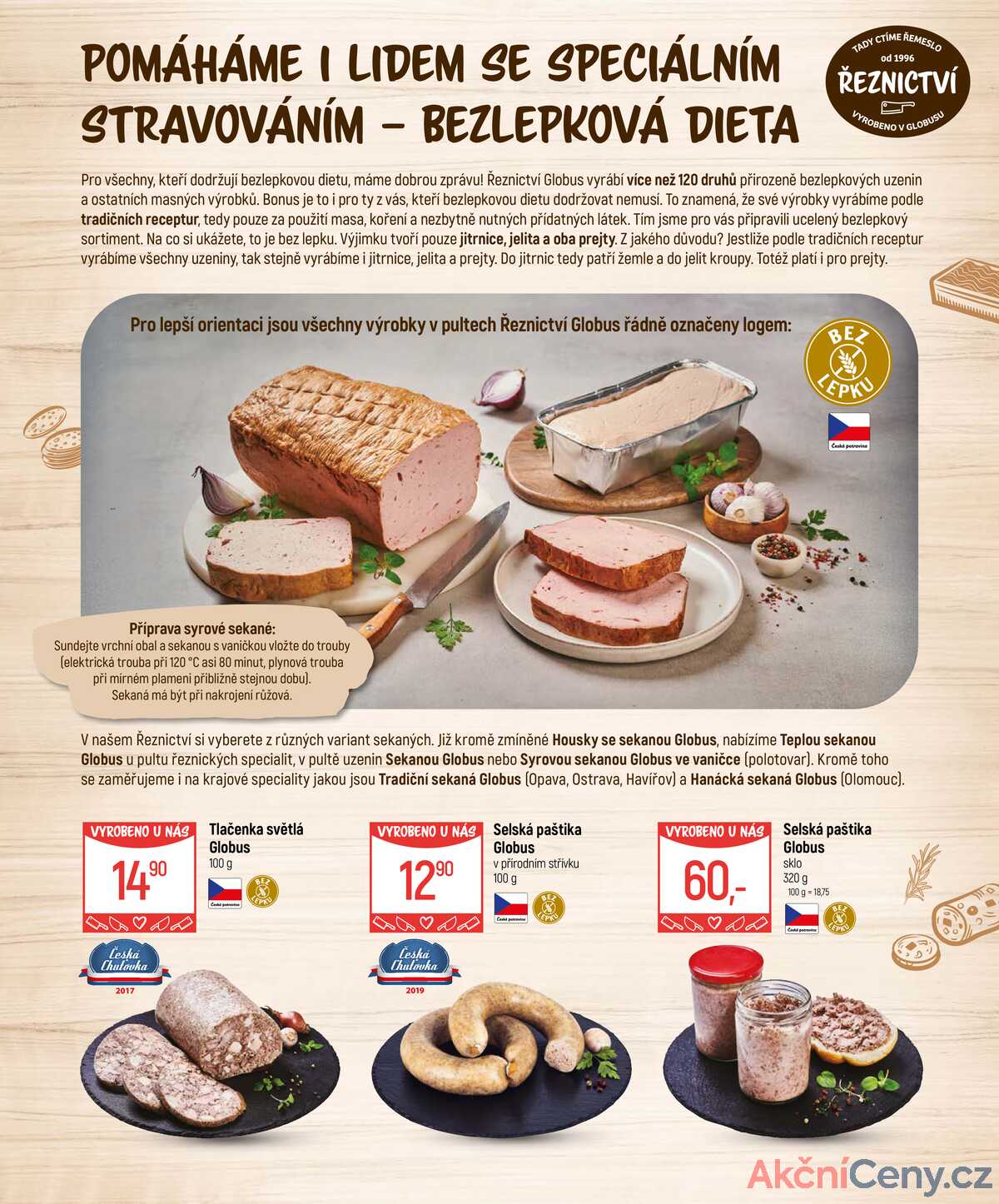Akční leták Globus 17.9. - 5.10.2025 - Globus Praha - Centrum Černý Most strana 3