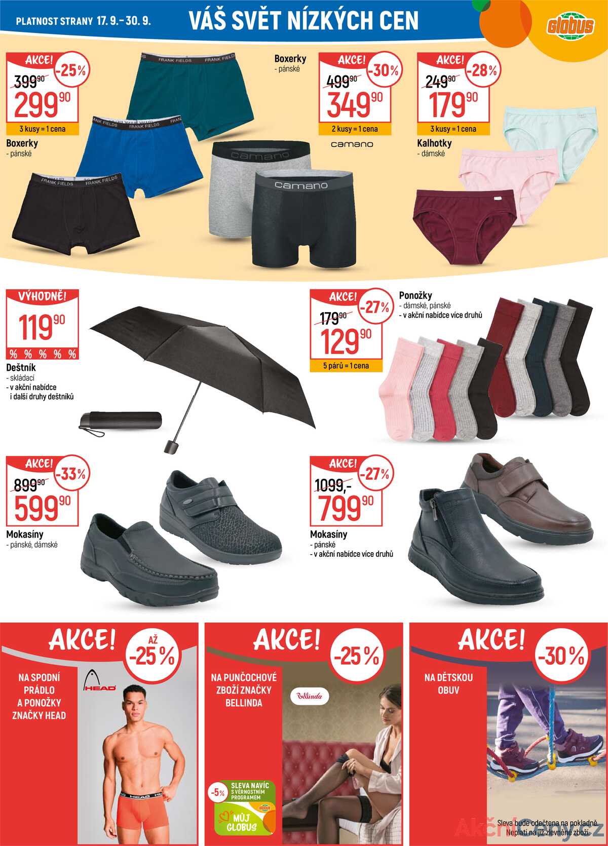 Akční leták Globus 17.9. - 23.9.2025 - Globus Praha - Centrum Černý Most strana 28