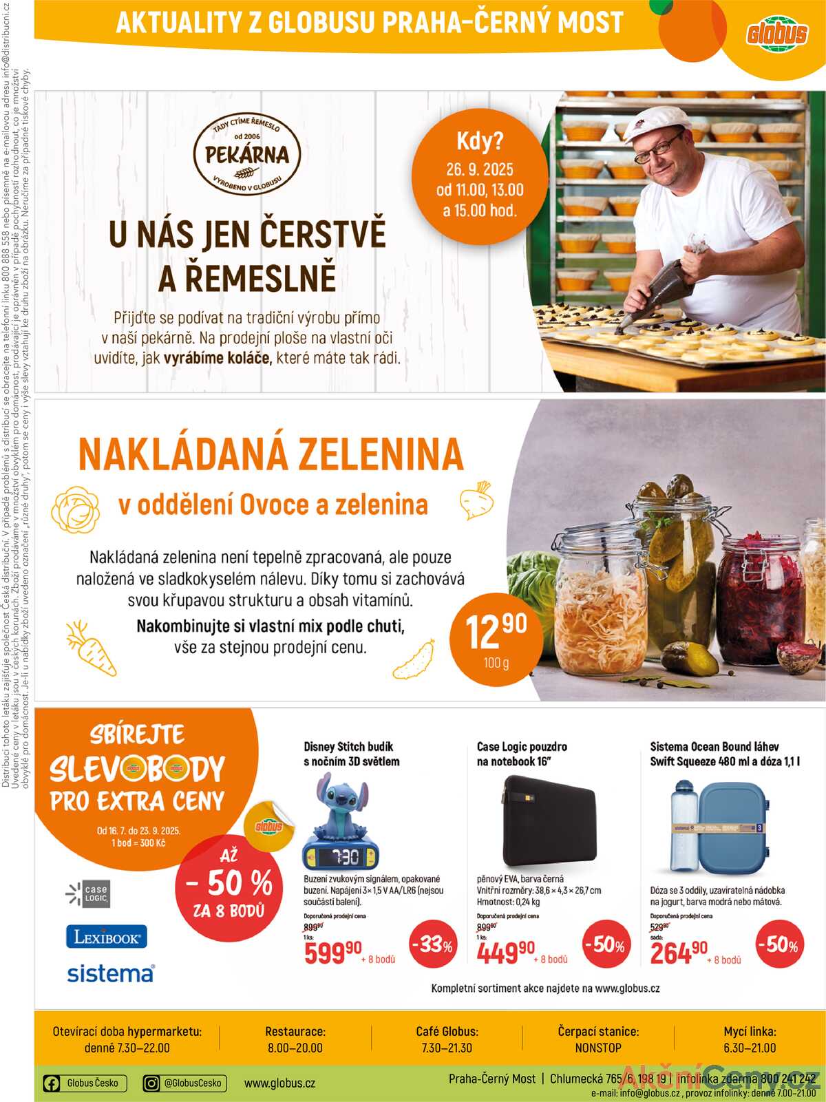 Akční leták Globus 17.9. - 23.9.2025 - Globus Praha - Centrum Černý Most strana 31
