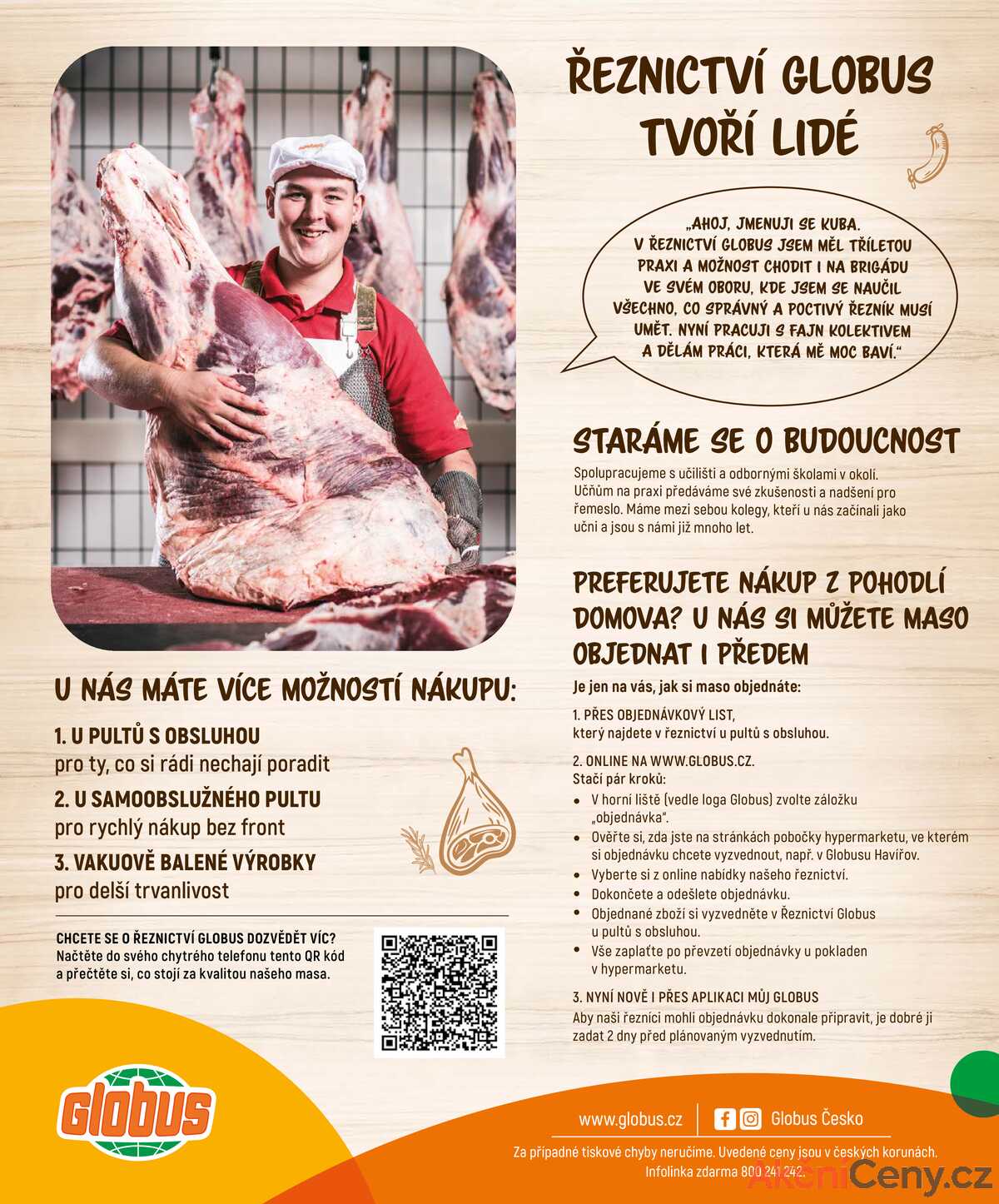 Akční leták Globus 17.9. - 5.10.2025 - Globus Praha - Čakovice strana 8