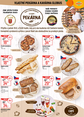 Akční leták Globus 17.9. - 23.9.2025 - Globus České Budějovice